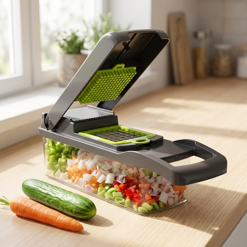 Slicer in natural window light